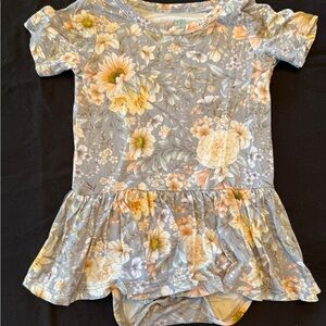 Gigi and Max floral twirl bodysuit